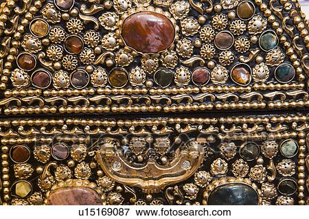 Stock Photo - Ornate jeweled box. Fotosearch