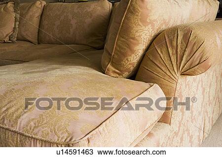 Stock Image - Oversized couch. Fotosearch