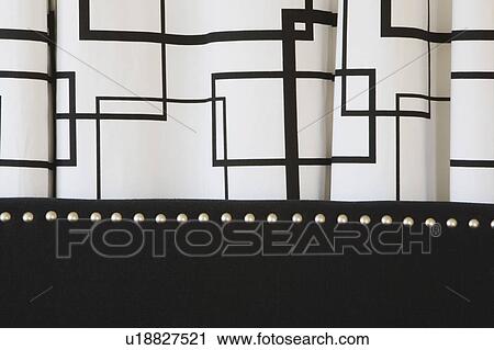 Contemporary black and white rectangle print View Large Photo Image Stock Image - Contemporary black and white rectangle print. Fotosearch