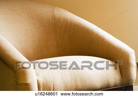 Cozy Tan Armchair View Large Photo Image Stock Image - Cozy Tan Armchair. Fotosearch
