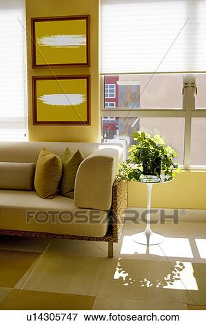Stock Photo - Detail of contemporary sofa. Fotosearch