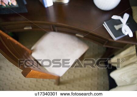 Detail of bedside desk, high angle View Large Photo Image Stock Image - Detail of bedside desk, high angle. Fotosearch