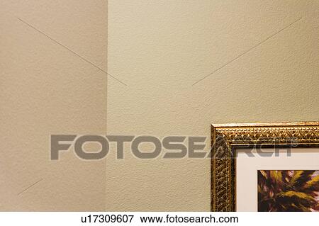 Stock Photo - Detail of picture frame. Fotosearch