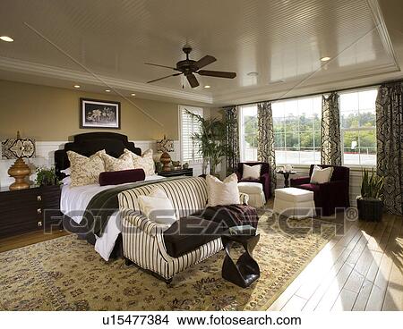 Picture - Interior of contemporary bedroom. Fotosearch