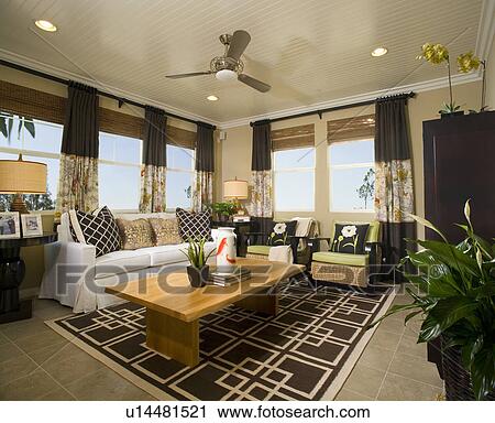 Interior of living room View Large Photo Image Stock Image - Interior of living room. Fotosearch