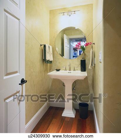 Contemporary bathroom vanity View Large Photo Image Stock Image - Contemporary bathroom vanity. Fotosearch
