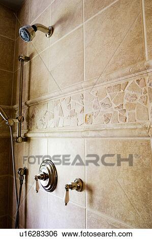 Detail of Shower Knobs View Large Photo Image Stock Photograph - Detail of Shower Knobs. Fotosearch