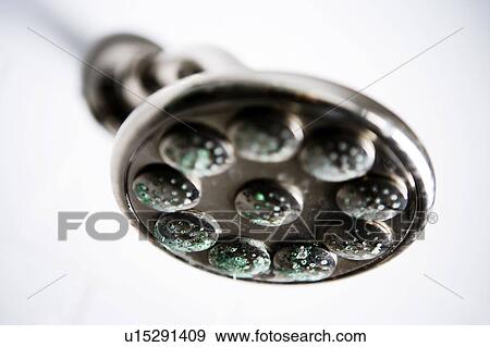 Dirty Chrome Showerhead in White Shower View Large Photo Image Stock Photo - Dirty Chrome Showerhead in White Shower. Fotosearch