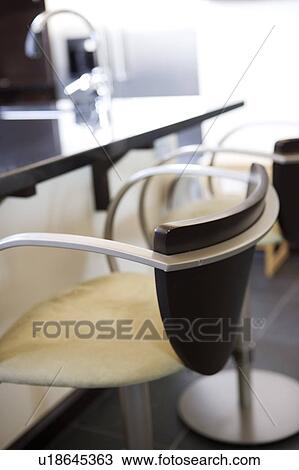 Detail of modern bar stool View Large Photo Image Stock Image - Detail of modern bar stool. Fotosearch