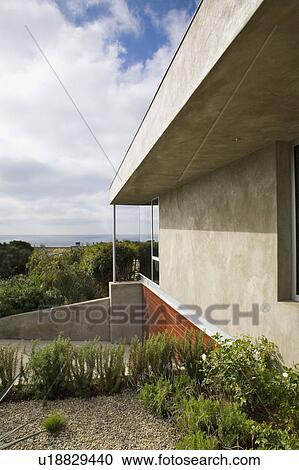 Exterior Details of Contemporary Home View Large Photo Image Stock Image - Exterior Details of Contemporary Home. Fotosearch
