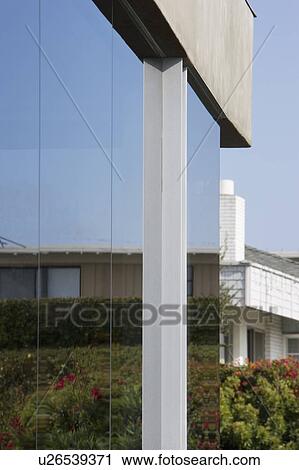 Stock Image - Modern Exterior Windows. Fotosearch