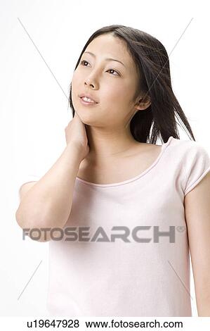 Stock Photo - Portrait of woman. Fotosearch