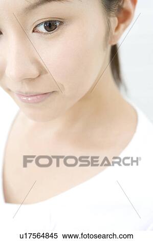 Stock Photography - Portrait of woman. Fotosearch