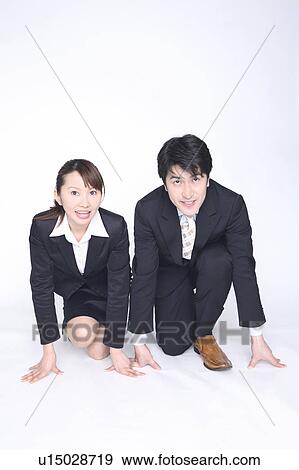 Stock Photo - Boss and subordinate. Fotosearch