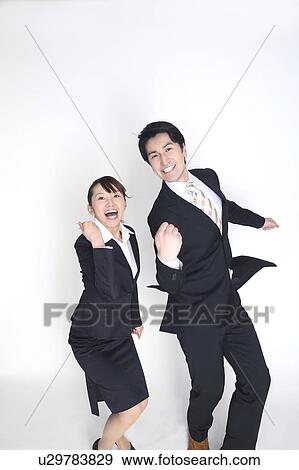 Stock Photo - Boss and subordinate. Fotosearch