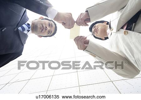Business card exchange View Large Photo Image Stock Photography - Business card exchange. Fotosearch