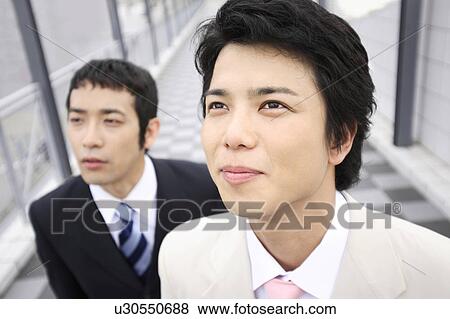 Stock Photo - Portrait of businessmen. Fotosearch