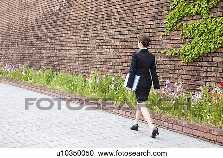 Stock Image - Business lady. Fotosearch