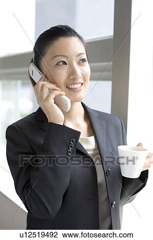 Stock Image - Business lady. Fotosearch