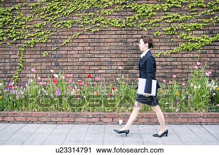 Stock Image - Business lady. Fotosearch