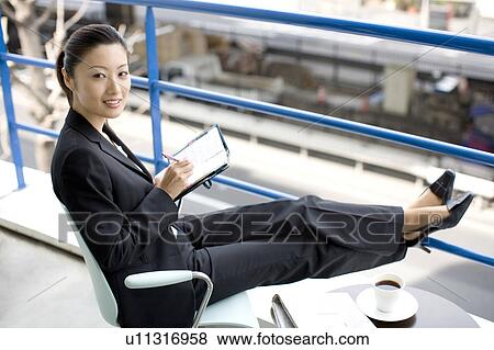 Stock Photo - Business lady. Fotosearch