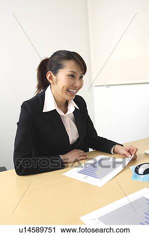Stock Image - Meeting scene. Fotosearch
