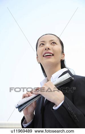 Stock Photo - Sale lady. Fotosearch