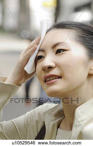 Stock Photograph - Sales lady. Fotosearch