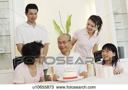 Stock Image - Family happy circle. Fotosearch