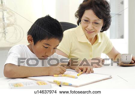 Grandmother and grandchild View Large Photo Image Picture - Grandmother and grandchild. Fotosearch