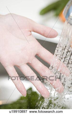 Hand before woman cooking View Large Photo Image Stock Photo - Hand before woman cooking. Fotosearch