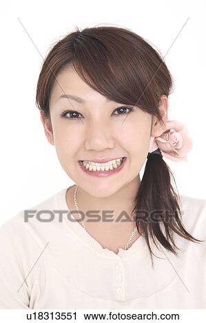 Smiling woman View Large Photo Image Stock Image - Smiling woman. Fotosearch
