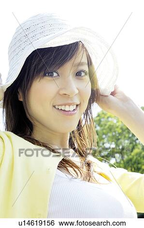 Smiling woman View Large Photo Image Stock Photograph - Smiling woman. Fotosearch