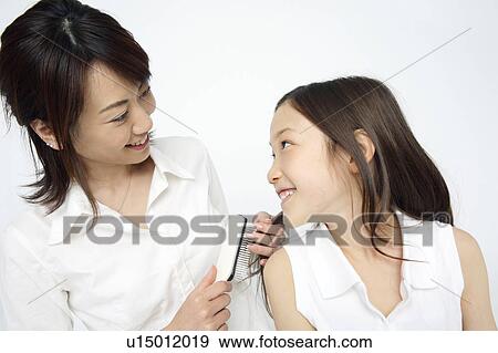 Mother and daughter View Large Photo Image Stock Photo - Mother and daughter. Fotosearch