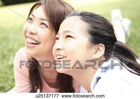 Stock Photo - Mother and daughter. Fotosearch