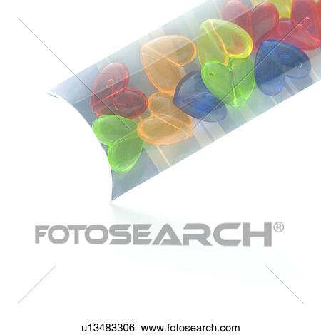 Heart-shaped beads View Large Photo Image Stock Photograph - Heart-shaped beads. Fotosearch