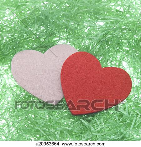 Heart-shaped coasters View Large Photo Image Picture - Heart-shaped coasters. Fotosearch
