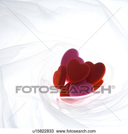 Heart-shaped objects View Large Photo Image Stock Image - Heart-shaped objects. Fotosearch