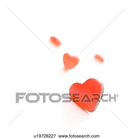Stock Photo - Heart-shaped tiles. Fotosearch