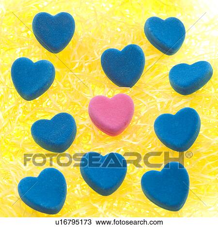 Many heart-shaped objects View Large Photo Image Stock Image - Many heart-shaped objects. Fotosearch