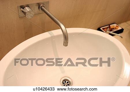Bathroom sink View Large Photo Image Stock Image - Bathroom sink. Fotosearch