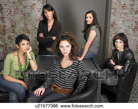 Portrait of female business team. Brussels, Belgium. View Large Photo Image Stock Photograph - Portrait of female business team. Brussels, Belgium.. Fotosearch