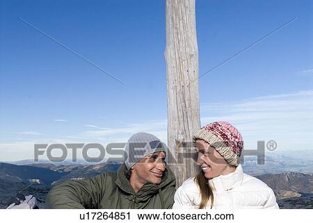 Stock Image - Portrait of a couple.. Fotosearch