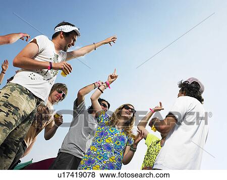 Group dancing outside View Large Photo Image Stock Photo - Group dancing outside. Fotosearch