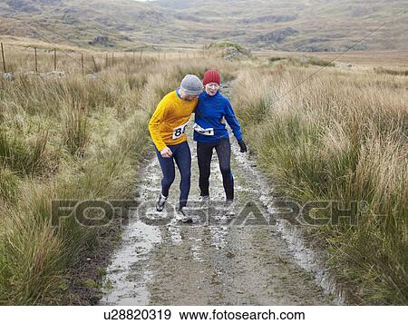 Stock Photo - Couple running.. Fotosearch
