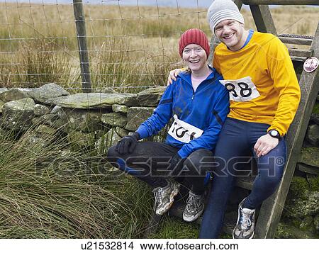 Portrait of couple. View Large Photo Image Picture - Portrait of couple.. Fotosearch