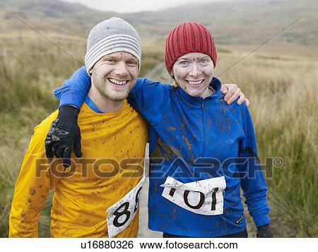 Portrait of runners. View Large Photo Image Stock Photograph - Portrait of runners.. Fotosearch