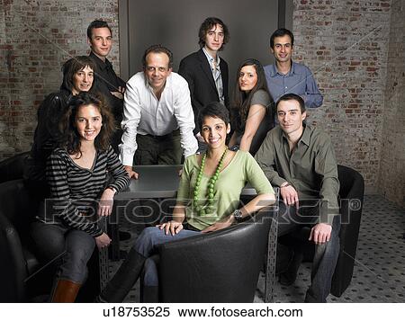 Portrait of business team. Brussels, Belgium. View Large Photo Image Stock Photography - Portrait of business team. Brussels, Belgium.. Fotosearch