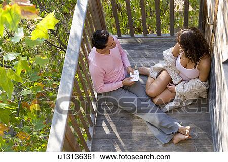 Couple playing cards. View Large Photo Image Stock Image - Couple playing cards.. Fotosearch