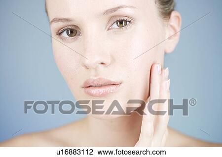 Portrait of a young woman View Large Photo Image Stock Image - Portrait of a young woman. Fotosearch